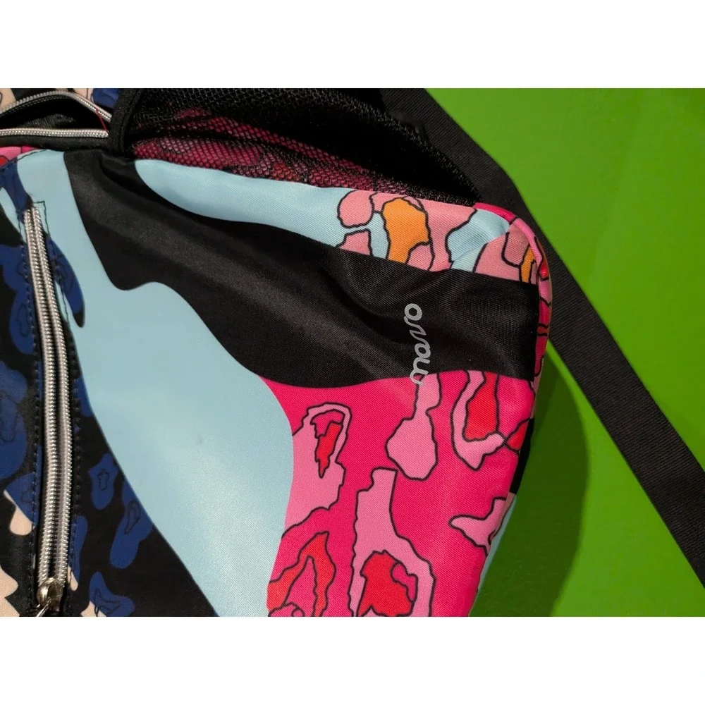 Moiso Sling Bag Camo Multicolor Crossbody Pink Purple‎ Blue - Picture 9 of 9
